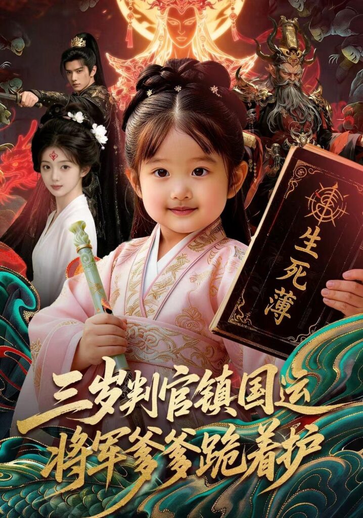 三岁判官镇国运,将军爹爹跪着护(60集)Ai短剧封面
