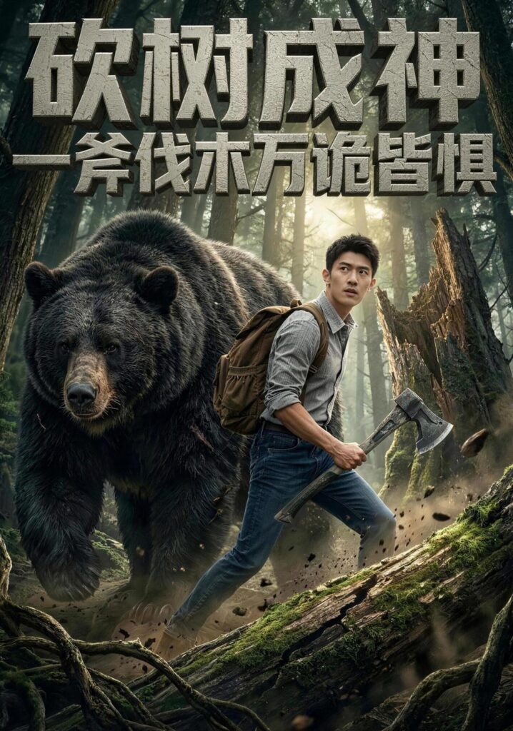 砍树成神：一斧伐木万诡皆惧（92集）Ai短剧封面
