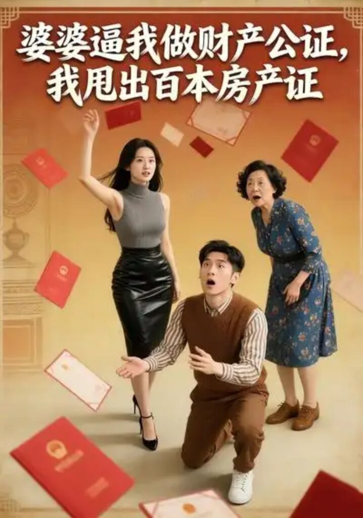 《婆婆逼我做财产公证我甩出百本房产证》短剧在线观看｜短剧完整版