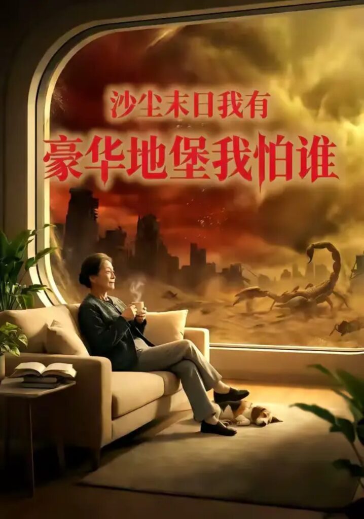 《沙尘末日我有豪华地堡我怕谁》短剧免费观看｜短剧在线观看