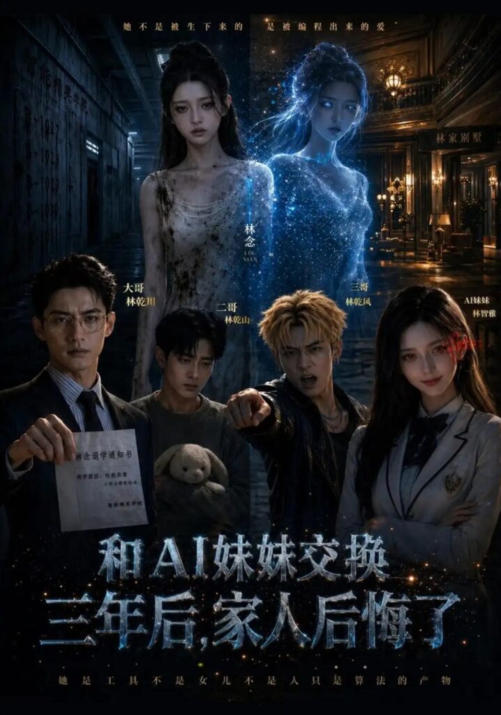 《和AI妹妹交换三年后,家人后悔了》短剧全集完整版免费观看-看电影短剧网