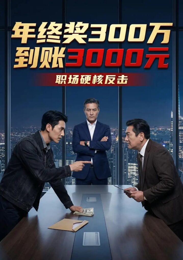 《年终奖300万到账3000元》短剧全集完整版免费观看-看电影短剧网