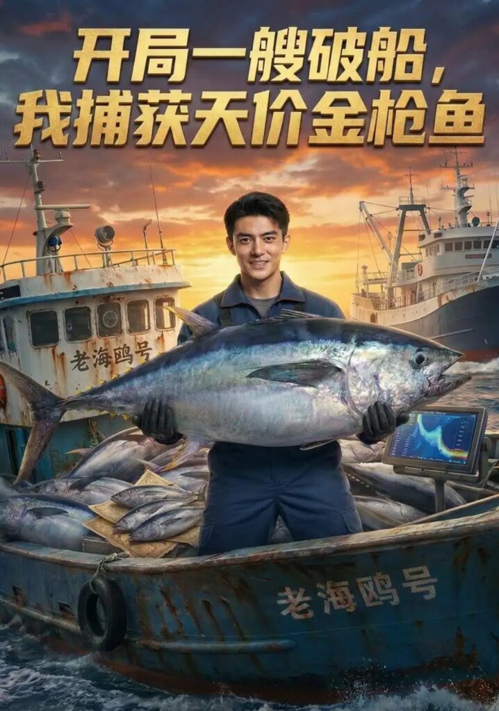 《开局一艘破船,我捕获天价金枪鱼》短剧全集完整版免费观看-看电影短剧网