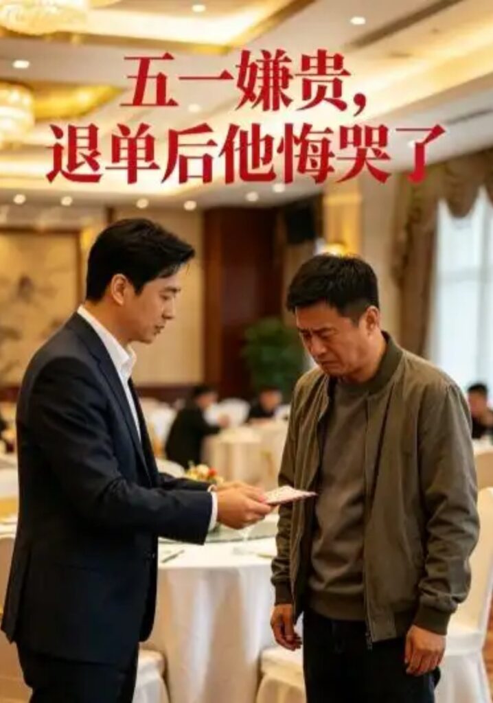《五一嫌贵,退单后他悔哭了》短剧全集完整版免费观看-看电影短剧网