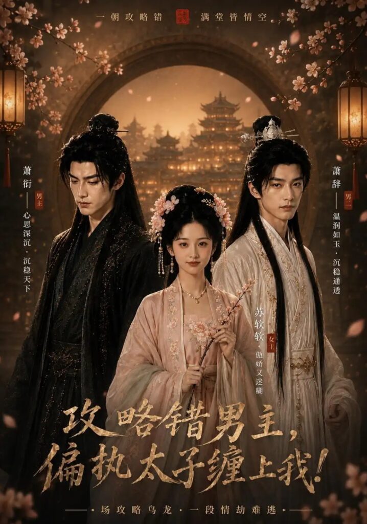《攻略错男主,偏执太子缠上我!》短剧全集完整版免费观看-看电影短剧网