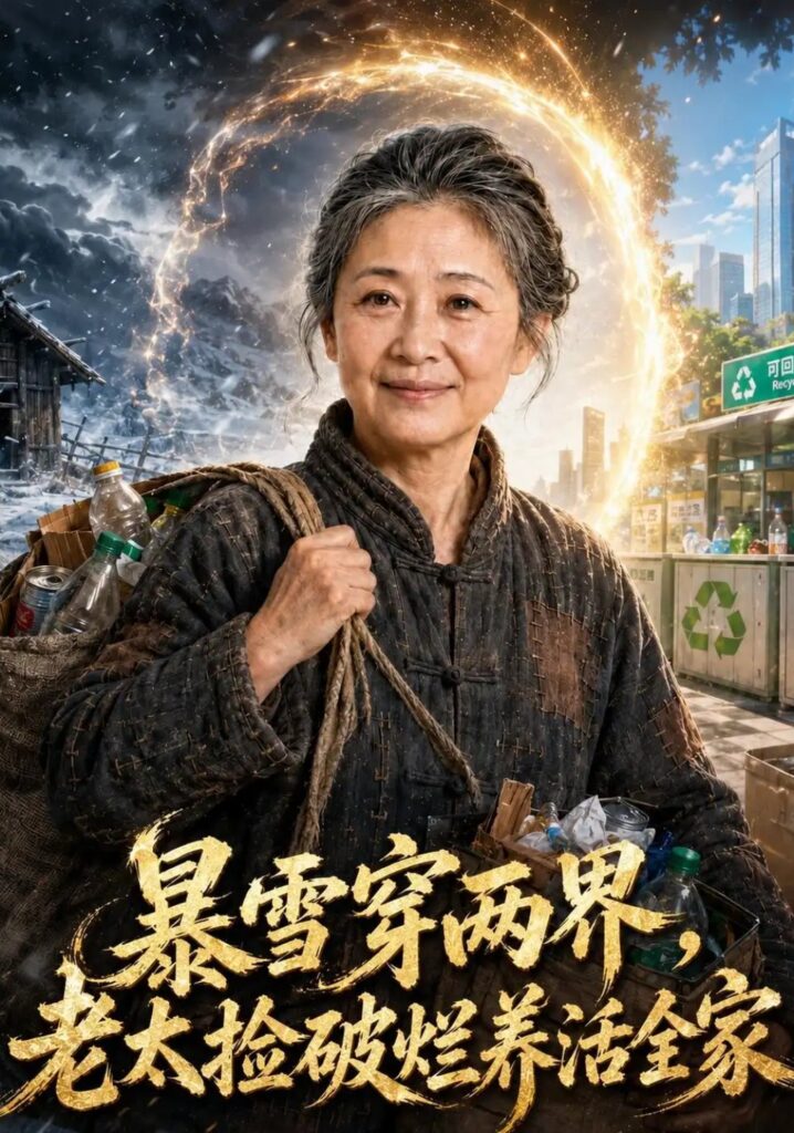 《暴雪穿两界,老太捡破烂养活全家》短剧全集完整版免费观看-看电影短剧网