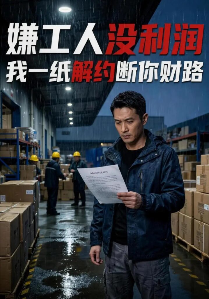 《嫌工人没利润,我一纸解约断你财路》短剧全集完整版免费观看-看电影短剧网