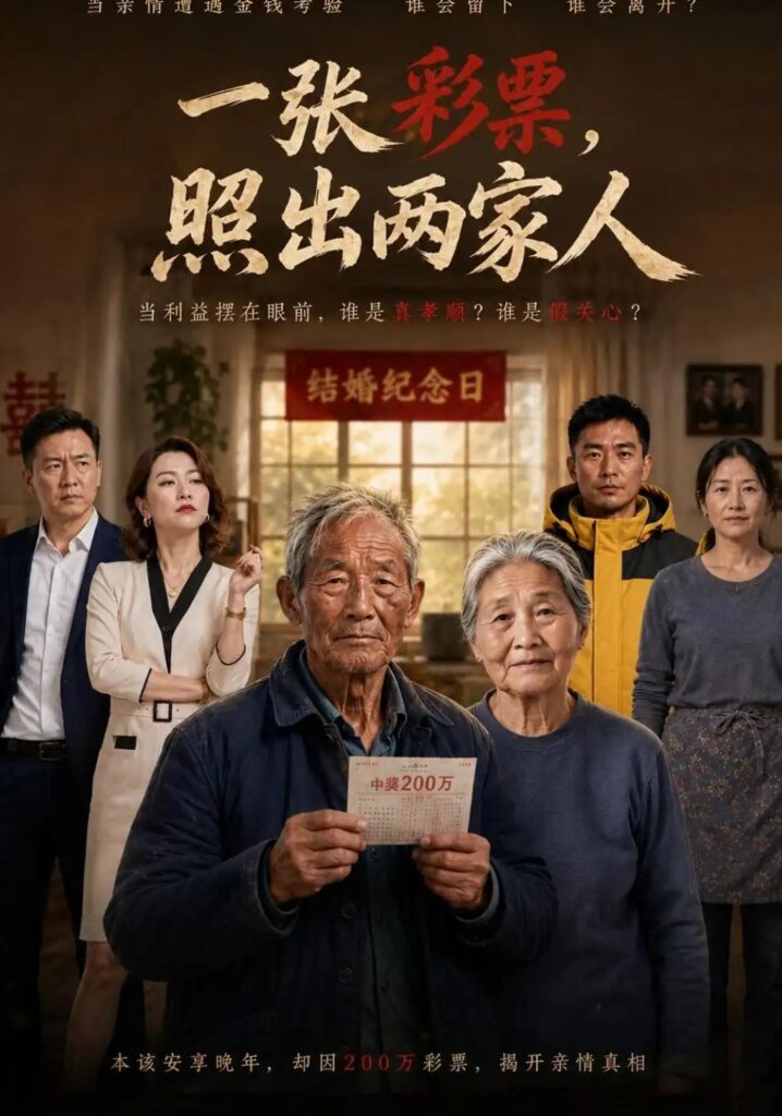《一张彩票,照出两家人》短剧全集完整版免费观看-看电影短剧网