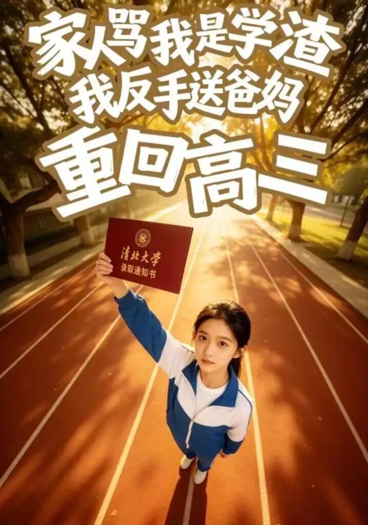 《家人骂我是学渣,我反手送爸妈重回高三》短剧全集完整版免费观看-看电影短剧网