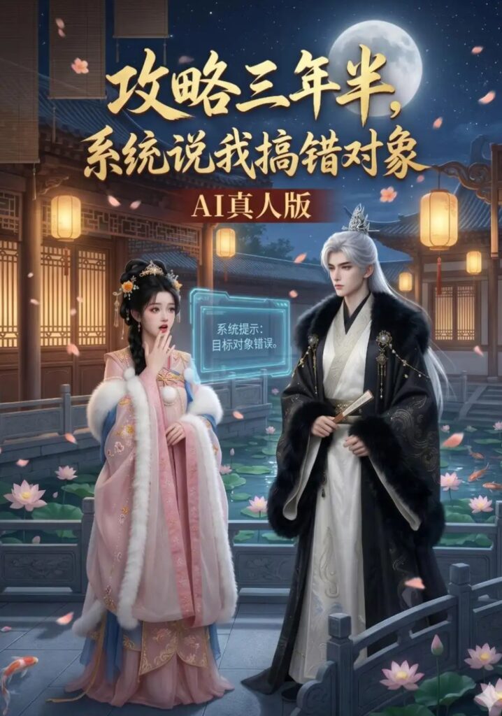 《攻略三年半,系统说我搞错对象AI真人版》短剧全集完整版免费观看-看电影短剧网