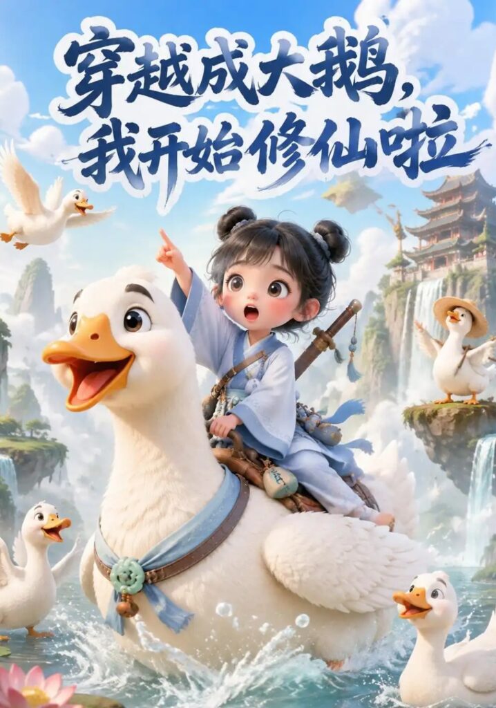 《穿越成大鹅,我开始修仙啦》短剧全集完整版免费观看-看电影短剧网