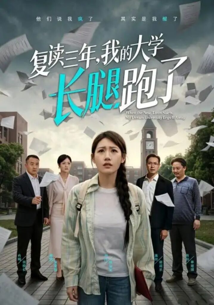 《复读三年,我的大学长腿跑了》短剧全集完整版免费观看-看电影短剧网