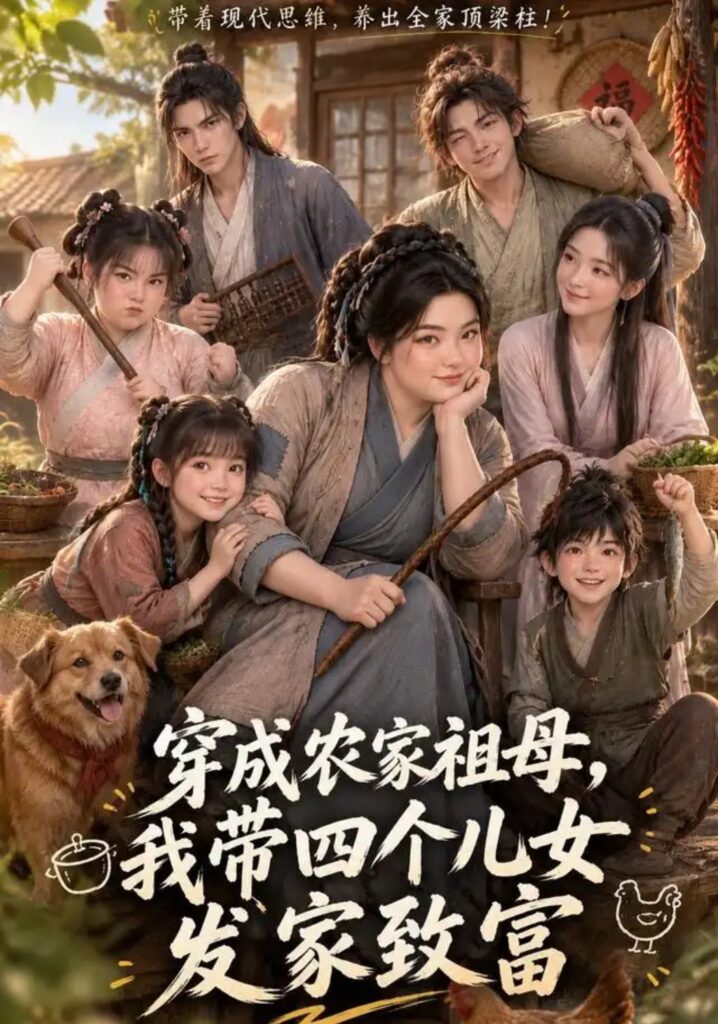 《穿成农家祖母,我带四个儿女发家致富》短剧全集完整版免费观看-看电影短剧网
