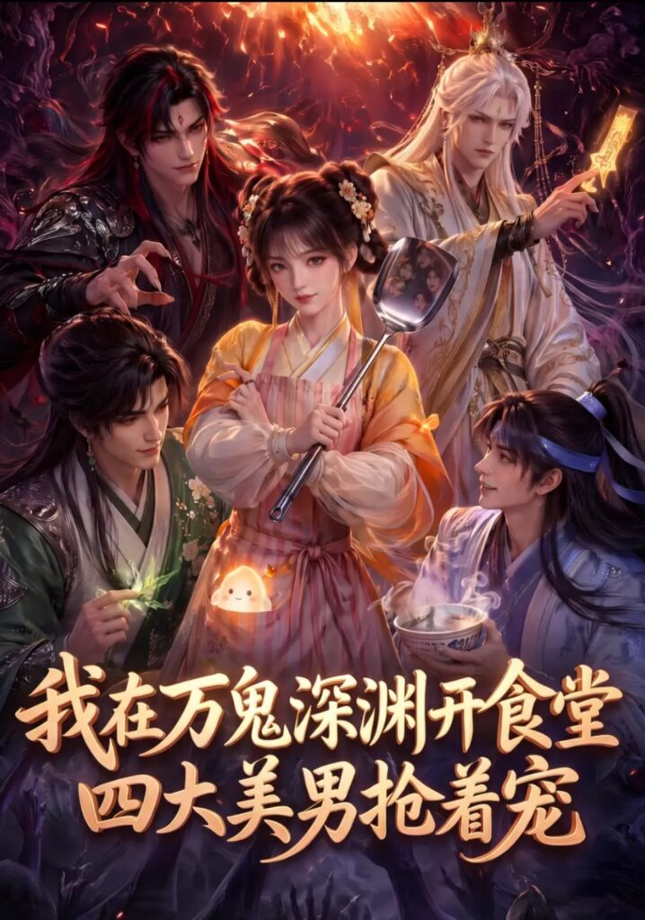 《我在万鬼深渊开食堂，四大美男抢着宠》短剧全集完整版免费观看