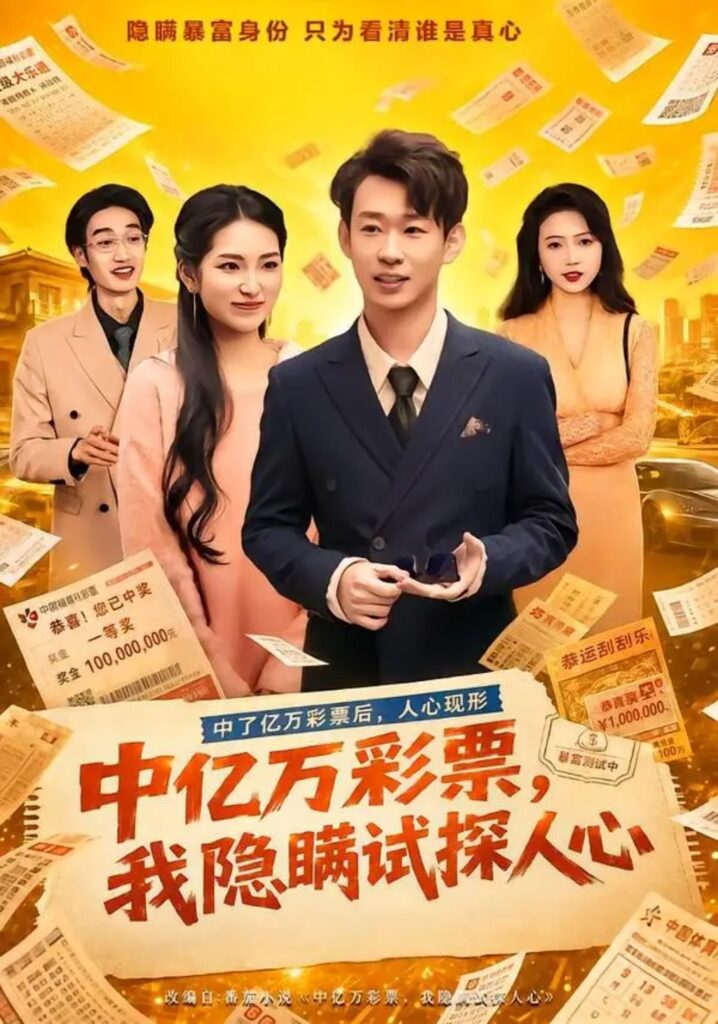 《中亿万彩票,我隐瞒试探人心》短剧全集完整版免费观看-看电影短剧网