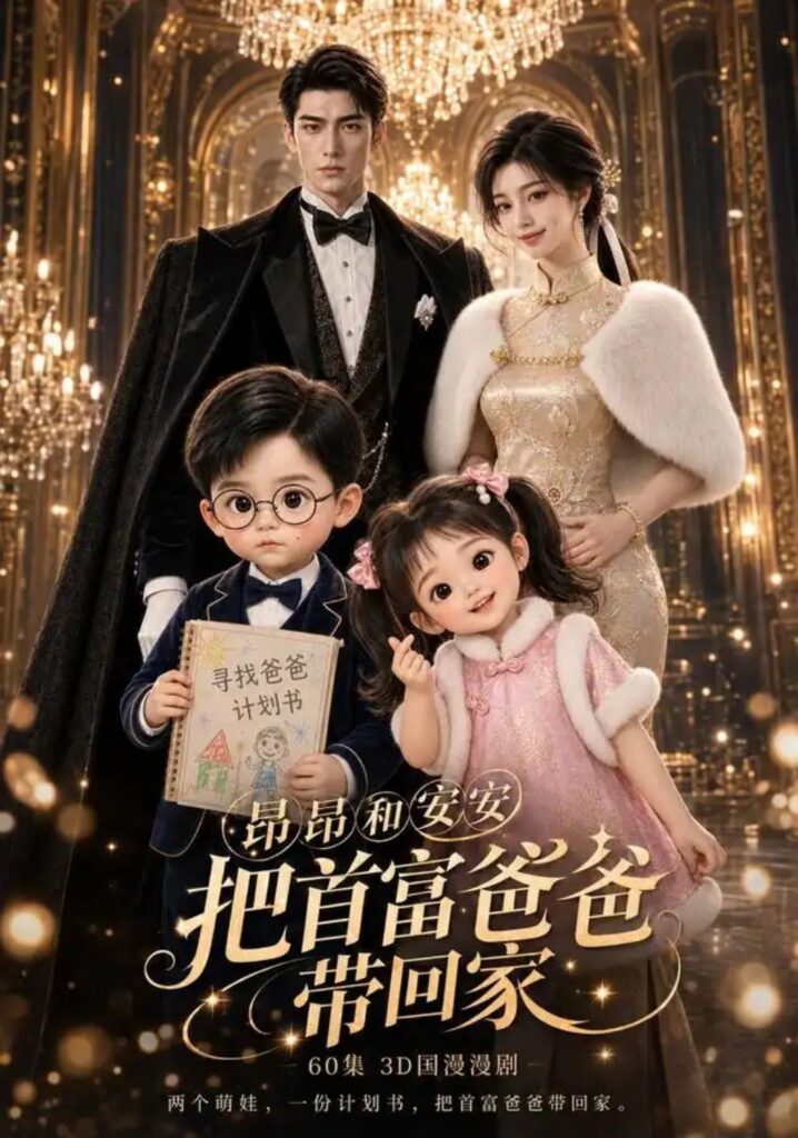 《昂昂安安把首富爸爸带回家》短剧全集完整版免费观看-看电影短剧网
