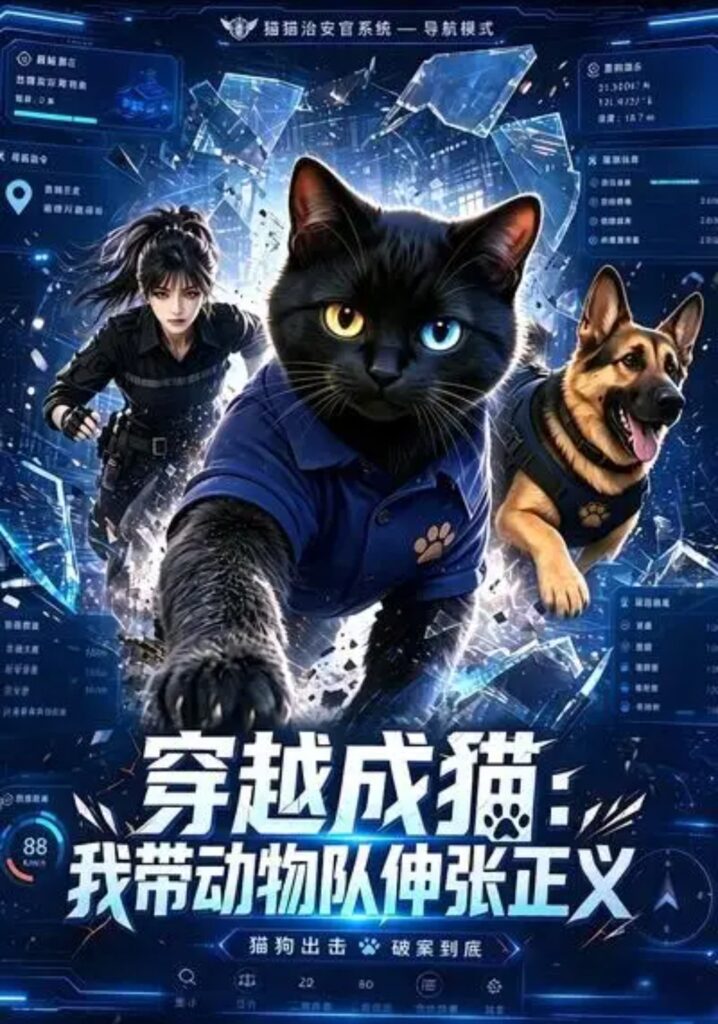 《穿越成猫,我带动物队伸张正义》短剧全集完整版免费观看-看电影短剧网