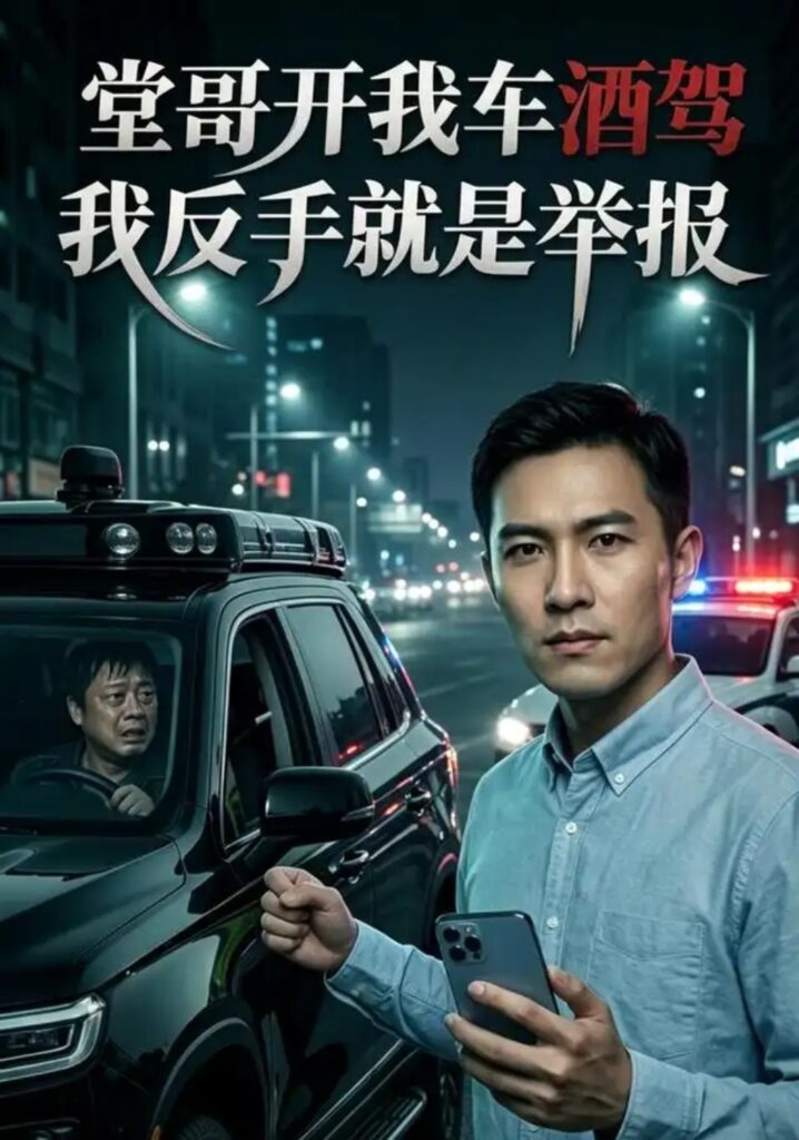《堂哥开我车酒驾:我反手就是举报》短剧全集完整版免费观看-看电影短剧网
