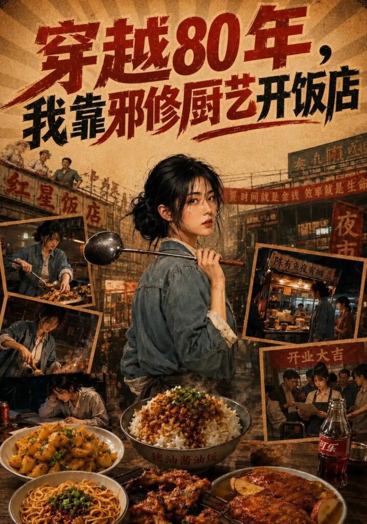 《穿越80年,我靠邪修厨艺开饭店》短剧全集完整版免费观看-看电影短剧网