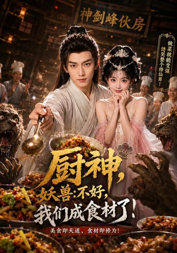 《厨神,妖兽:不好,我们成食材了!》短剧全集完整版免费观看-看电影短剧网
