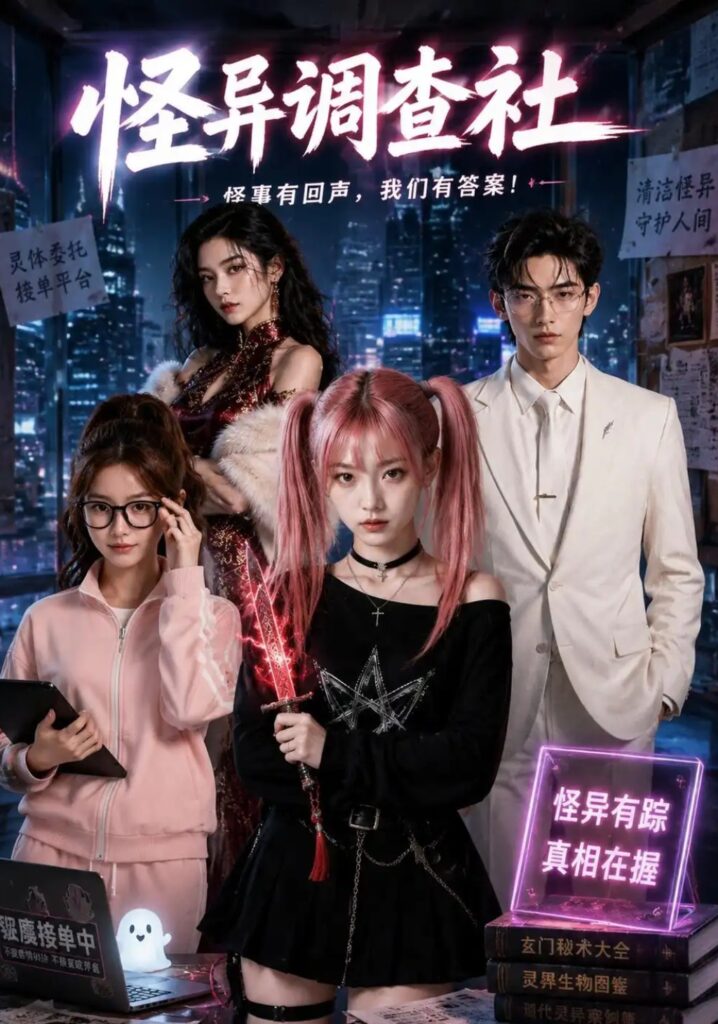 《怪异调查社》短剧全集完整版免费观看-看电影短剧网