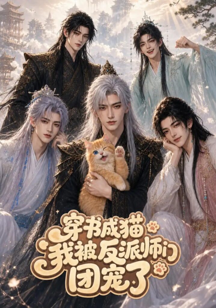 《穿书成猫，我被反派师门团宠了》短剧全集完整版免费观看