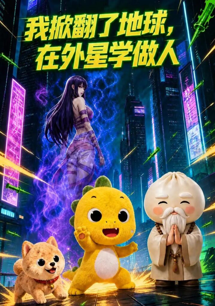 《我掀翻了地球,在外星学做人》短剧全集完整版免费观看-看电影短剧网