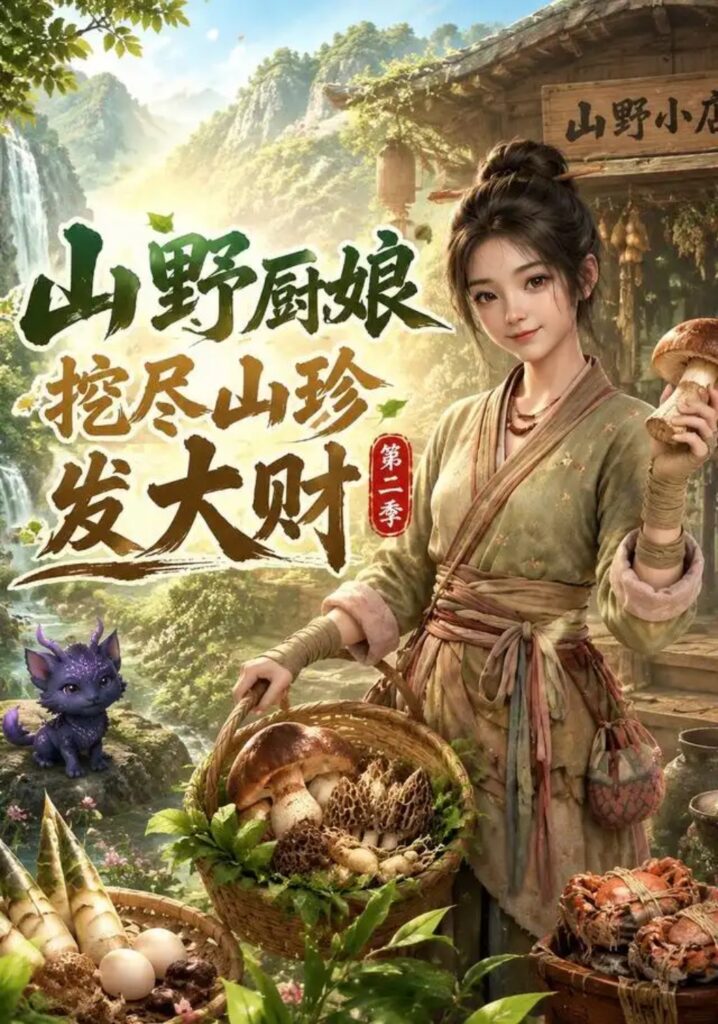 《山野厨娘,挖尽山珍发大财第二季》短剧全集完整版免费观看-看电影短剧网