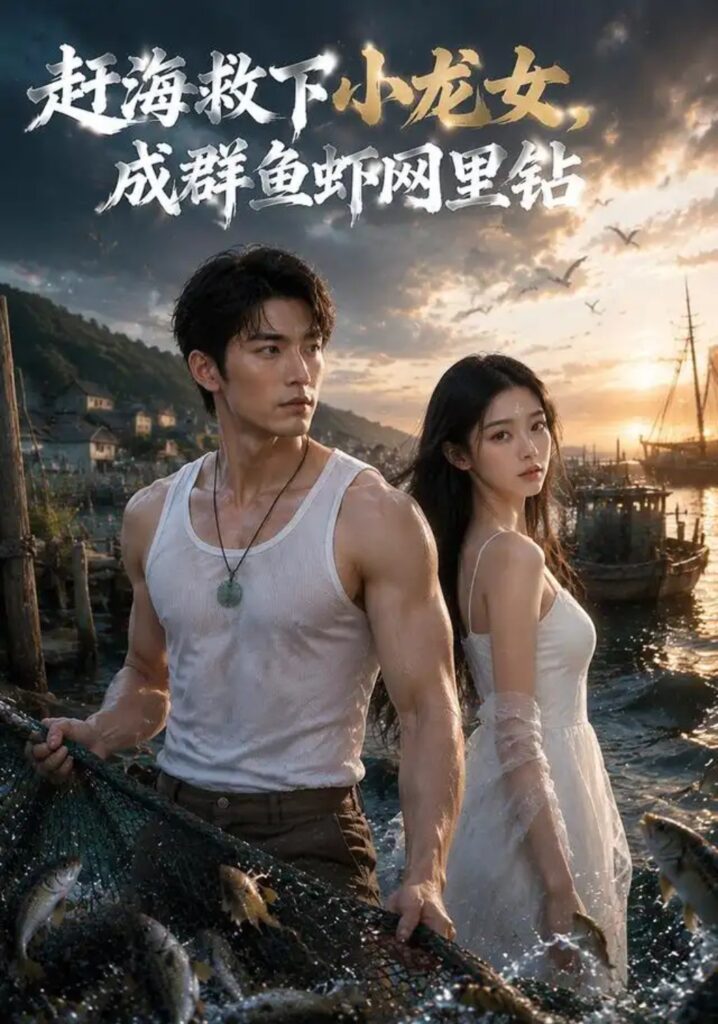 《赶海救下小龙女,成群鱼虾网里钻》短剧全集完整版免费观看-看电影短剧网