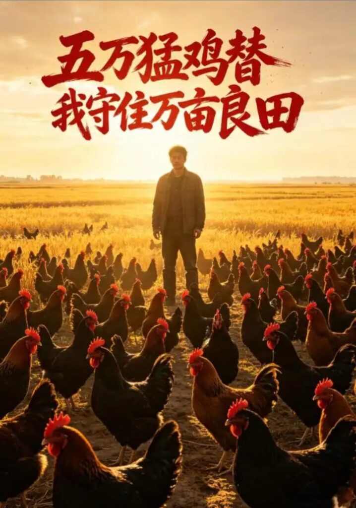 《五万猛鸡替我守住万亩良田》短剧全集完整版免费观看-看电影短剧网