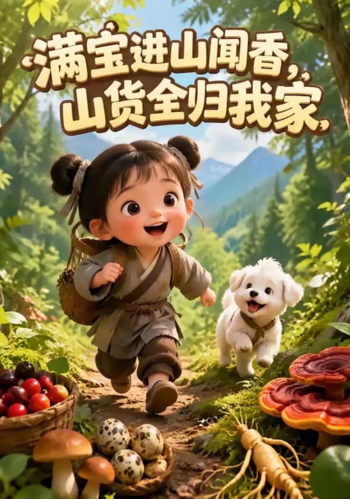 《满宝进山闻香,山货全归我家》短剧全集完整版免费观看-看电影短剧网
