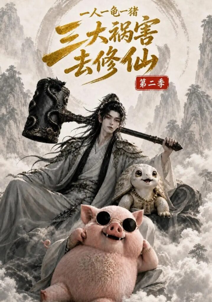 《一人一龟一猪,三大祸害去修仙第二季》短剧全集完整版免费观看-看电影短剧网