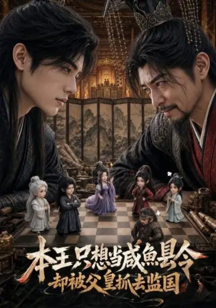 《本王只想当咸鱼县令,却被父皇抓去监国》短剧全集完整版免费观看-看电影短剧网