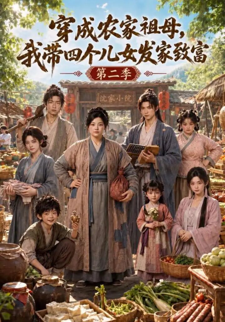 《穿成农家祖母,我带四个儿女发家致富第二季》短剧全集完整版免费观看-看电影短剧网