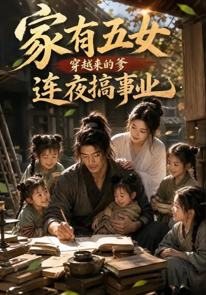 《家有五女,穿越来的他连夜搞事业!》短剧全集完整版免费观看-看电影短剧网