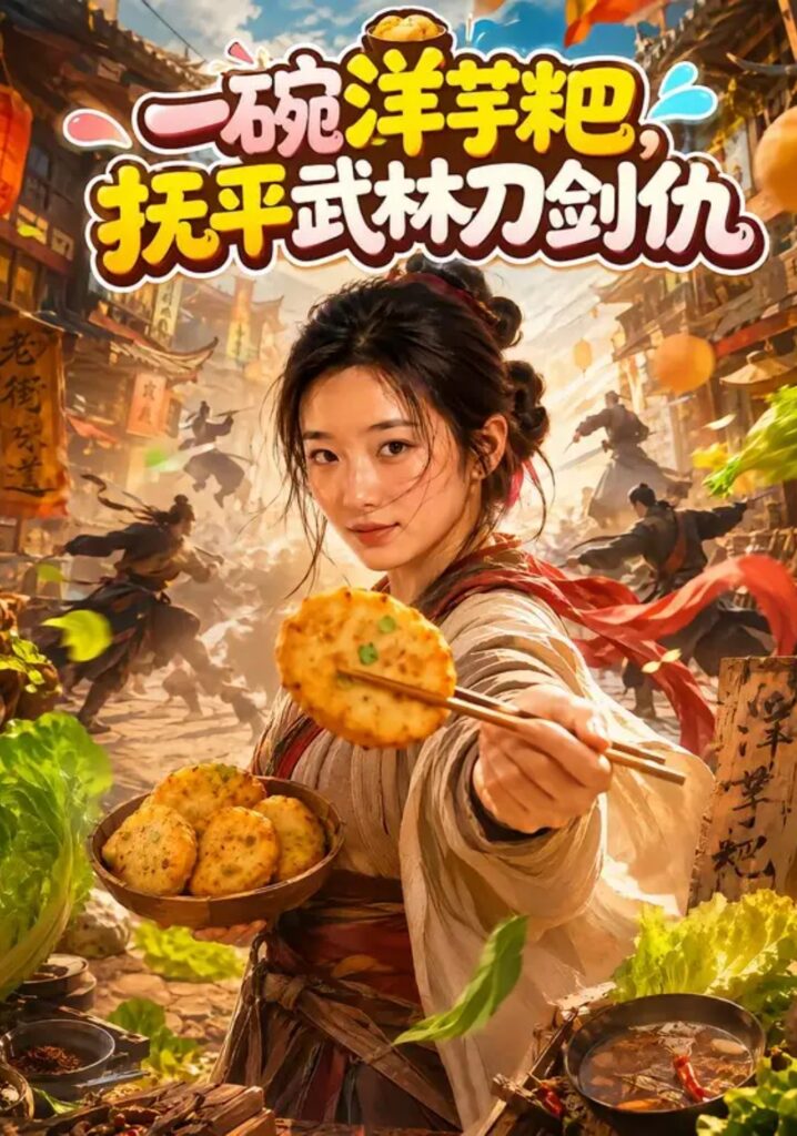 《一碗洋芋粑,抚平武林刀剑仇》短剧全集完整版免费观看-看电影短剧网