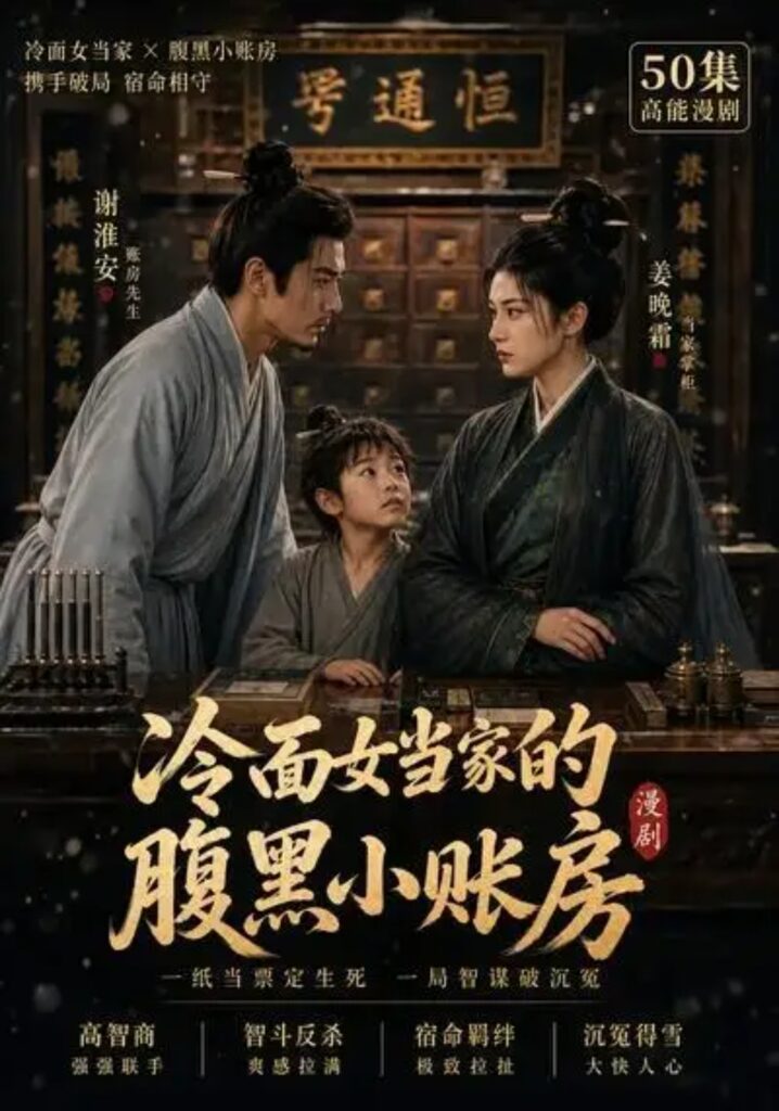《冷面女当家的腹黑小账房第一季》短剧全集完整版免费观看-看电影短剧网