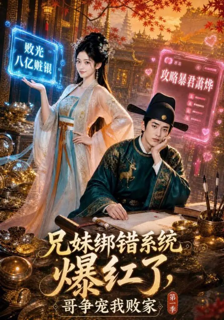 《兄妹绑错系统爆红了，哥争宠我败家第一季》短剧全集完整版免费观看