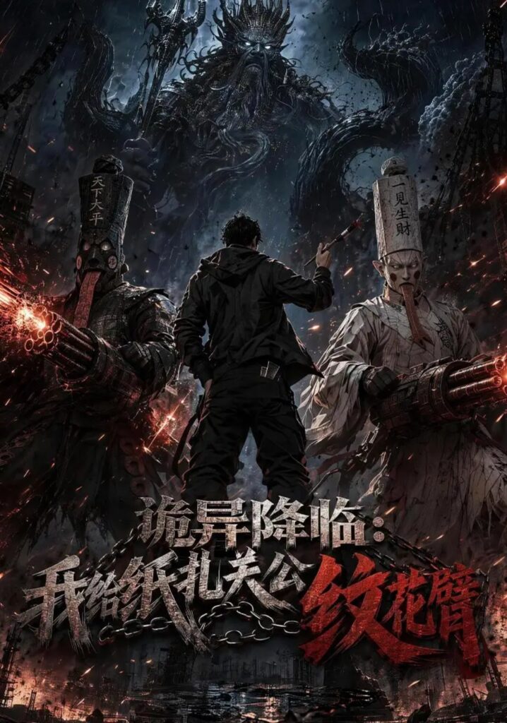 《诡异降临:我给纸扎关公纹花臂》短剧全集完整版免费观看-看电影短剧网