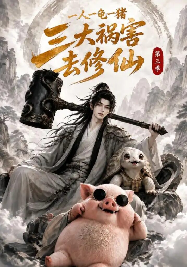 《一人一龟一猪,三大祸害去修仙第三季》短剧全集完整版免费观看-看电影短剧网