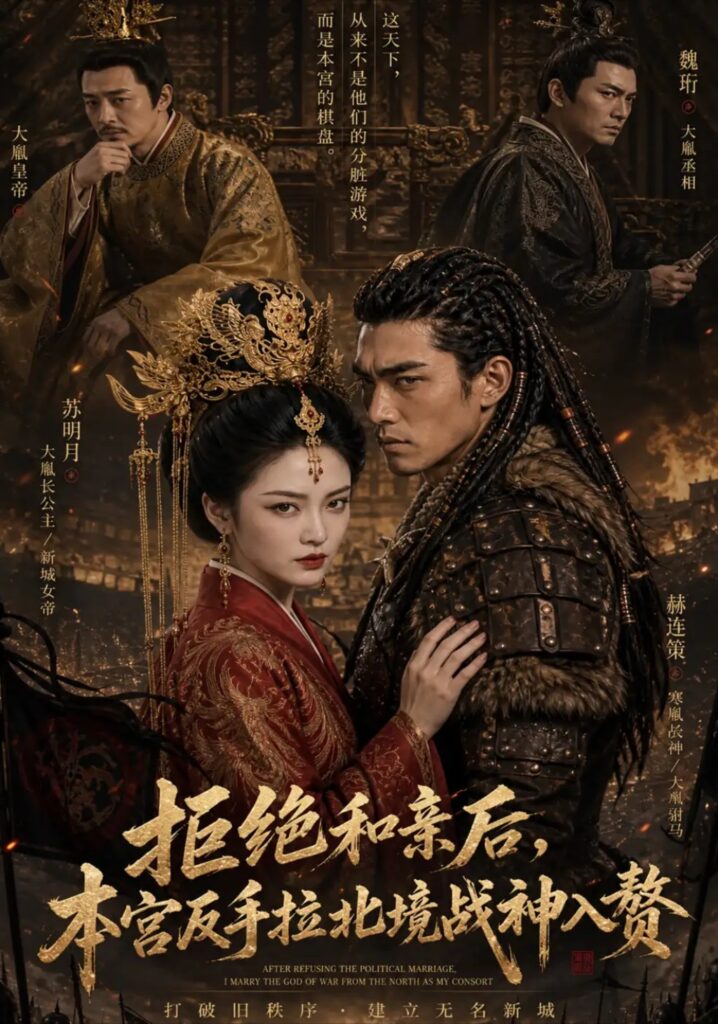 《拒绝和亲后,本宫反手拉北境战神入赘》短剧全集完整版免费观看-看电影短剧网