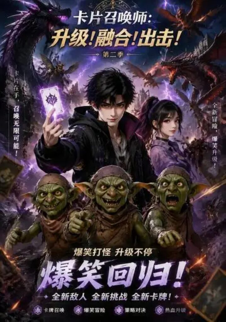 《卡片召唤师:升级!融合!出击!第二季》短剧全集完整版免费观看-看电影短剧网