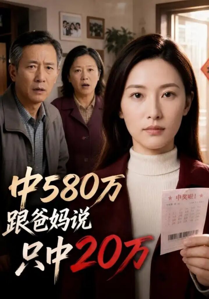 《中580万跟爸妈说只中20万》短剧全集完整版免费观看-看电影短剧网