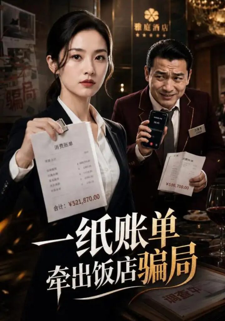 《一纸账单,牵出饭店骗局》短剧全集完整版免费观看-看电影短剧网